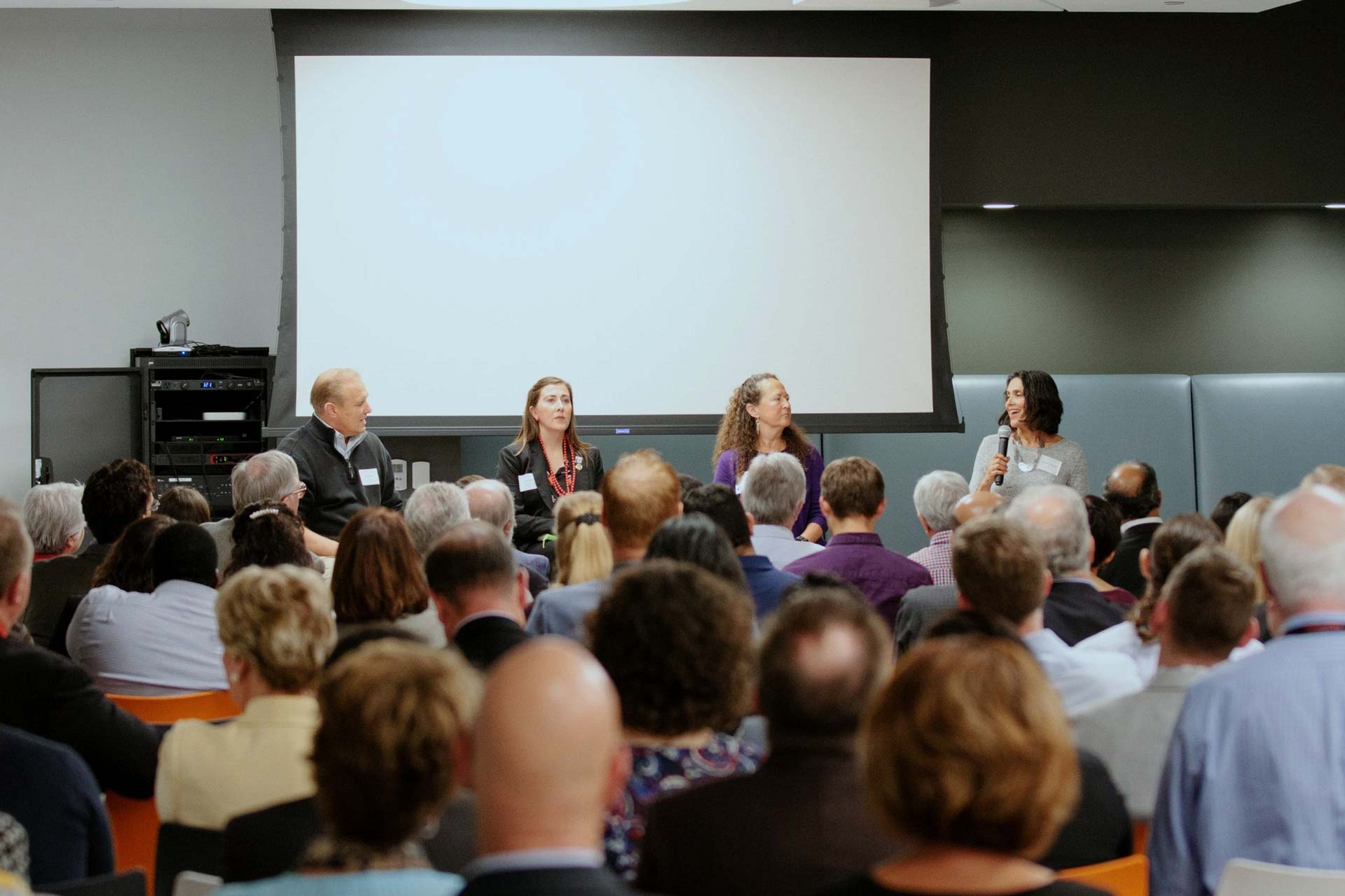 2019 Tri-Valley Life Sciences Panel on Stage